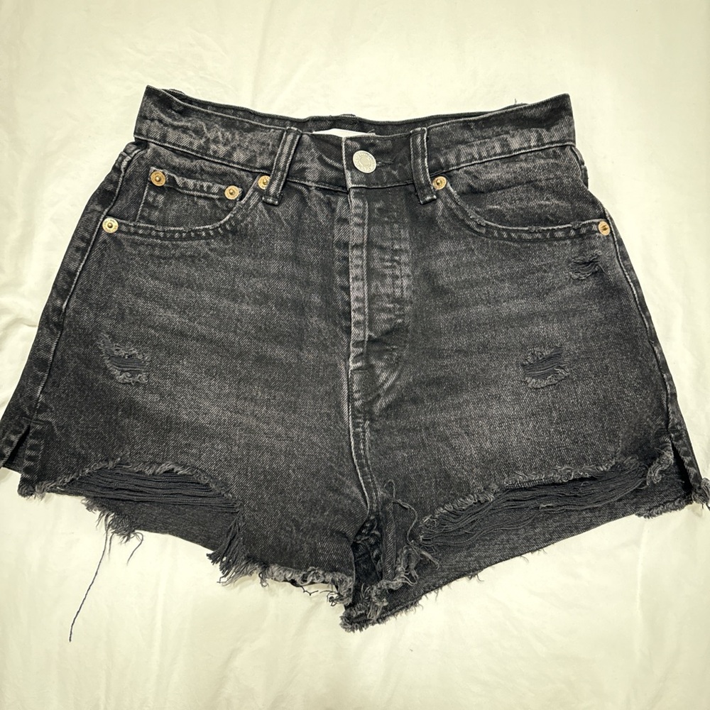 Zara Black Denim Women's Shorts